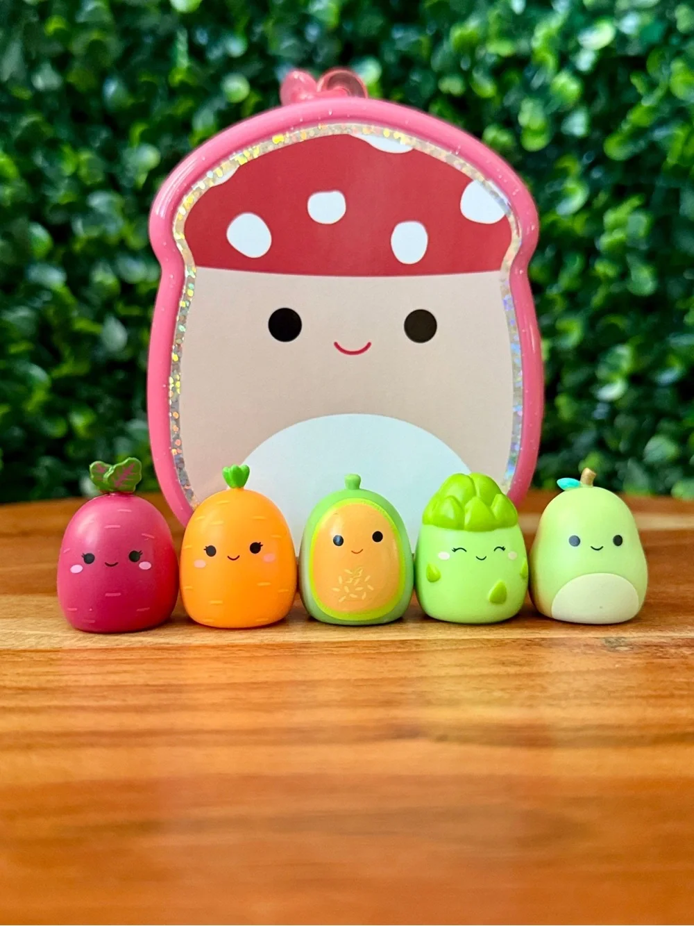 Squish-a-longs by Squishmallows Fruit & Veggies Bundle